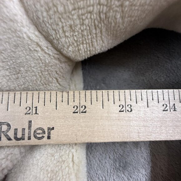 Mulberry Street Coat Womens Medium Shawl Collar Double Breasted Country Trench - Picture 10 of 13